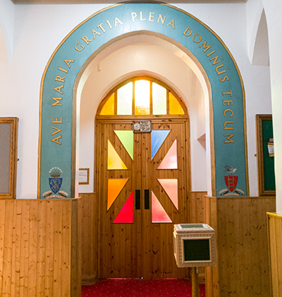 The old chapel doors
